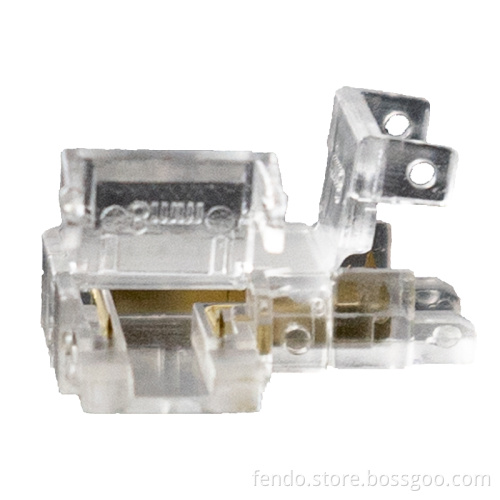 LED Strip Connectors for 8mm Tape Light - Quick Strip Connector for COB Lights